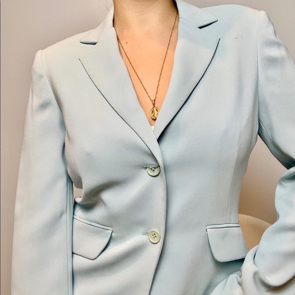 Baby Blue BCBG MAXARIA Blazer! 🦋💎💙🌀🎽